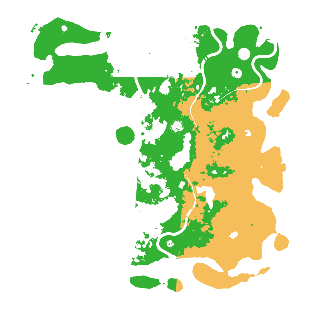 Biome Rust Map: Procedural Map, Size: 4500, Seed: 1595256763