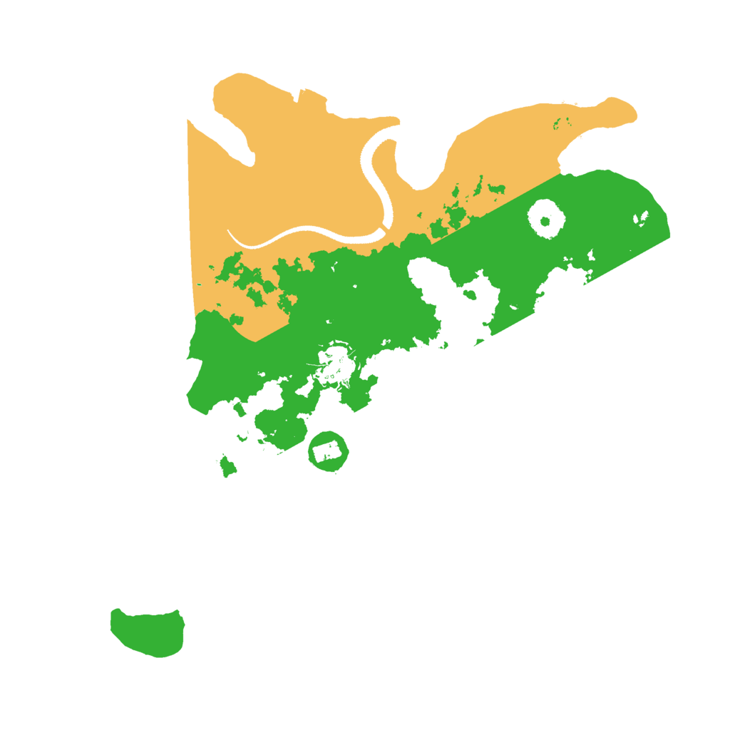 Biome Rust Map: Procedural Map, Size: 3000, Seed: 1911590872