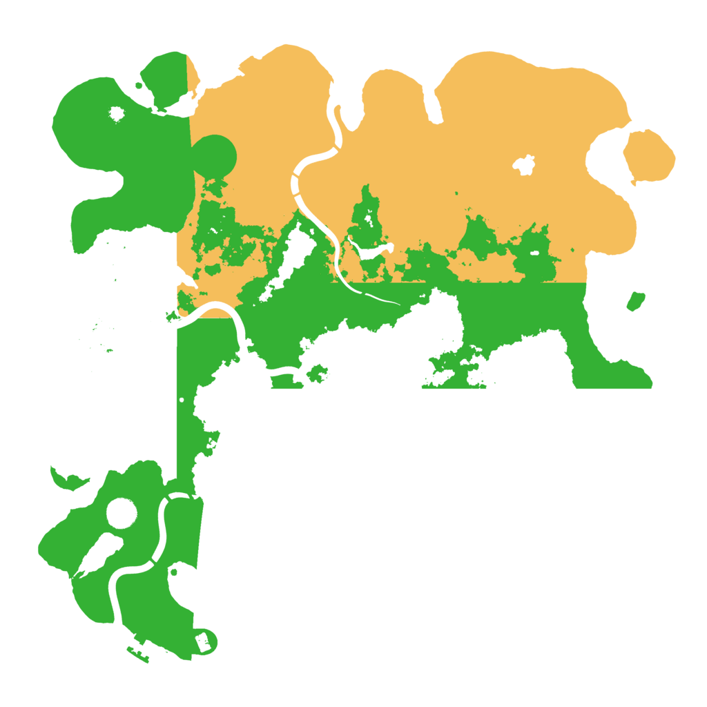 Biome Rust Map: Procedural Map, Size: 4250, Seed: 14020122