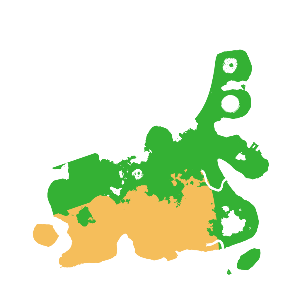 Biome Rust Map: Procedural Map, Size: 3000, Seed: 824374449