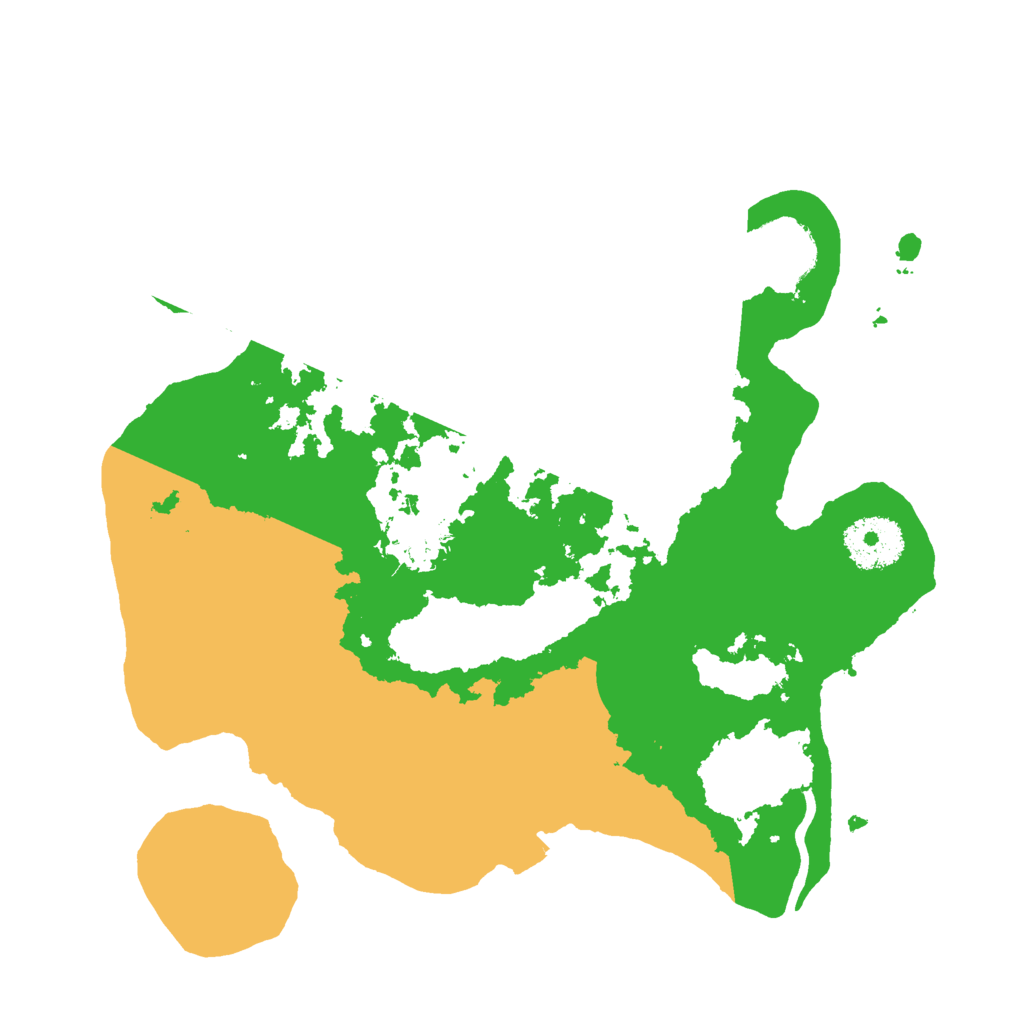 Biome Rust Map: Procedural Map, Size: 2800, Seed: 291805788