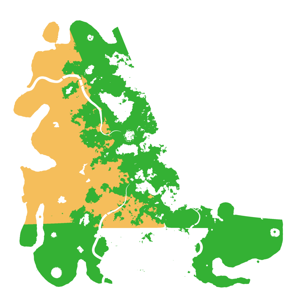 Biome Rust Map: Procedural Map, Size: 5000, Seed: 78188104
