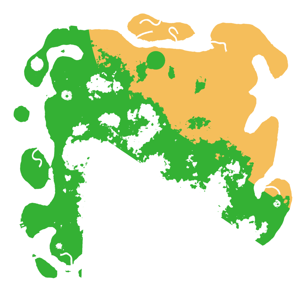 Biome Rust Map: Procedural Map, Size: 4400, Seed: 644775