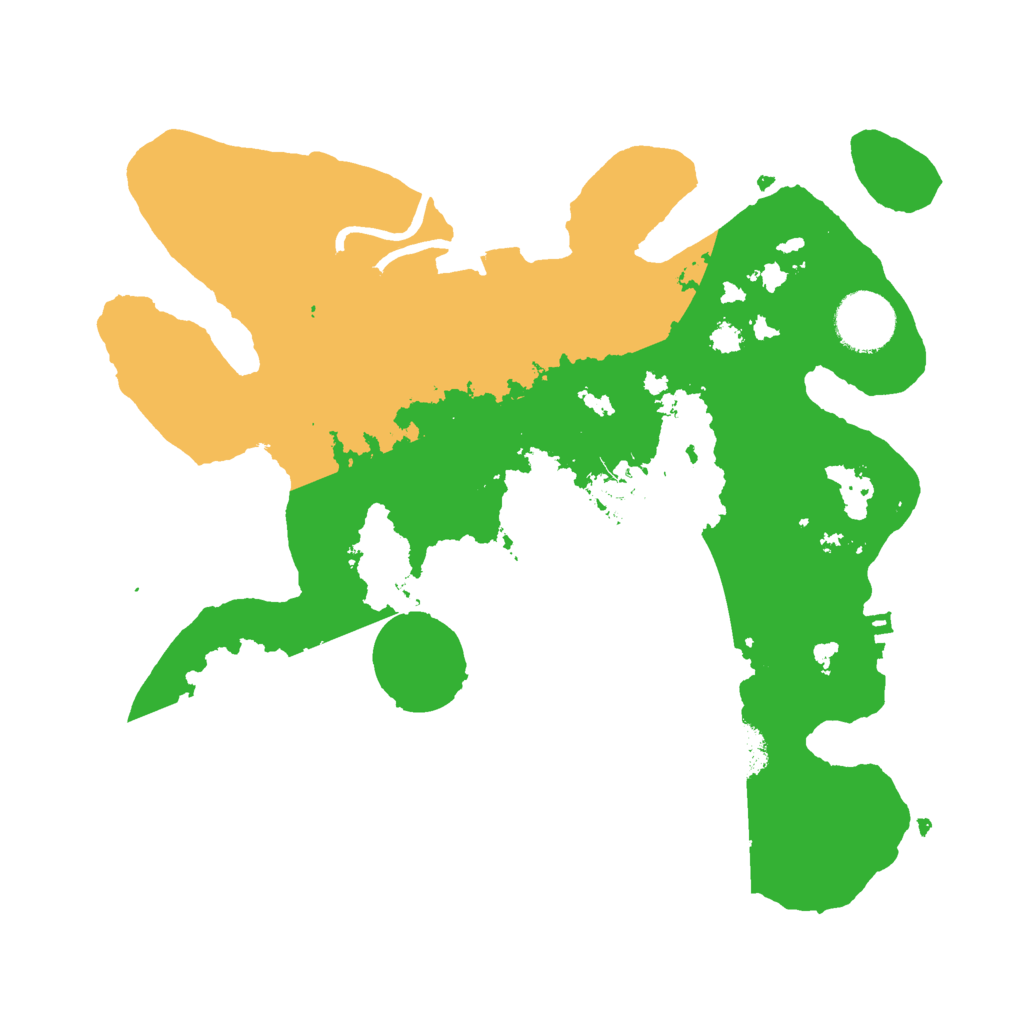 Biome Rust Map: Procedural Map, Size: 3000, Seed: 187817780