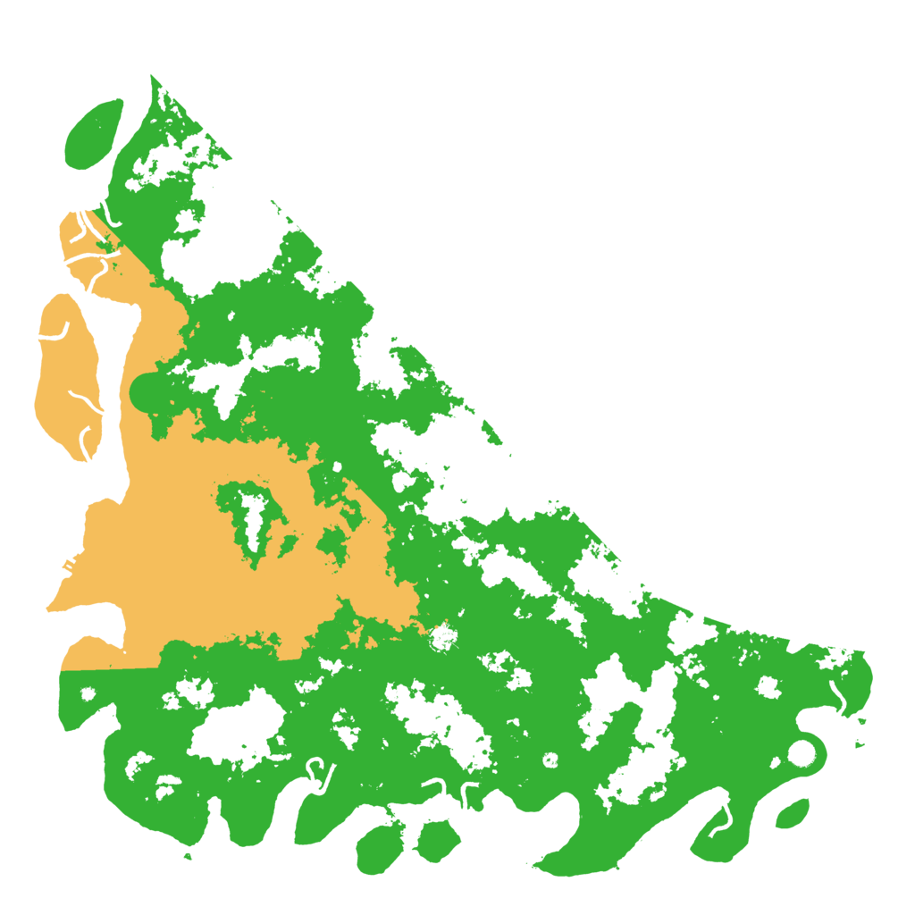 Biome Rust Map: Procedural Map, Size: 6000, Seed: 903730421