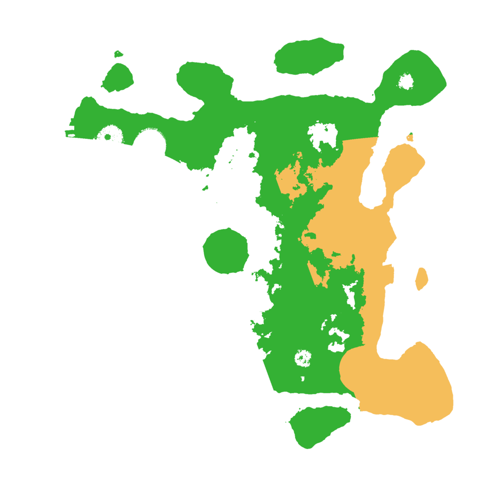 Biome Rust Map: Procedural Map, Size: 3000, Seed: 1157045882