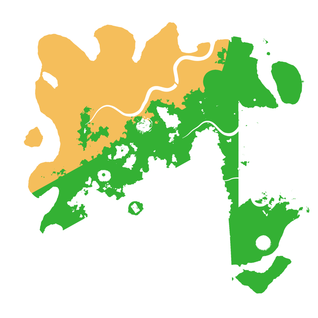 Biome Rust Map: Procedural Map, Size: 3800, Seed: 20240126