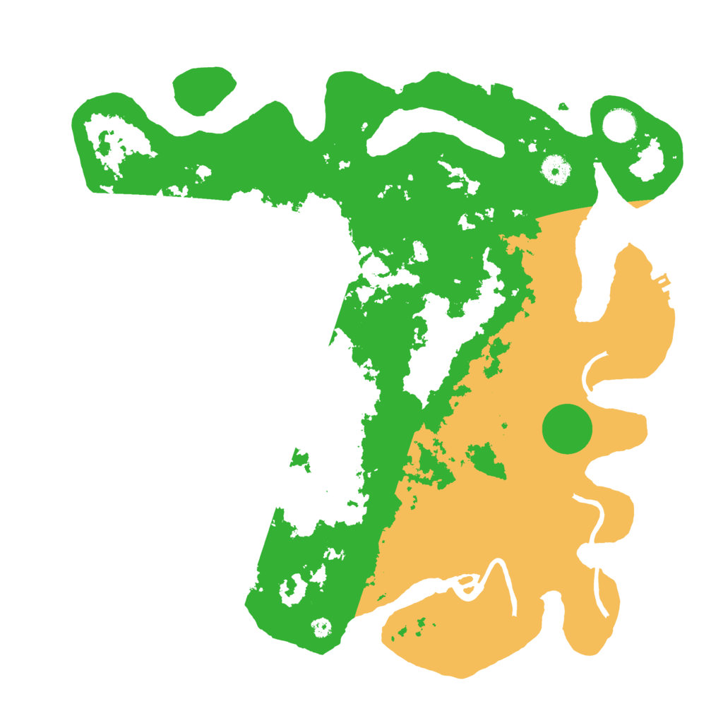 Biome Rust Map: Procedural Map, Size: 3800, Seed: 517442196