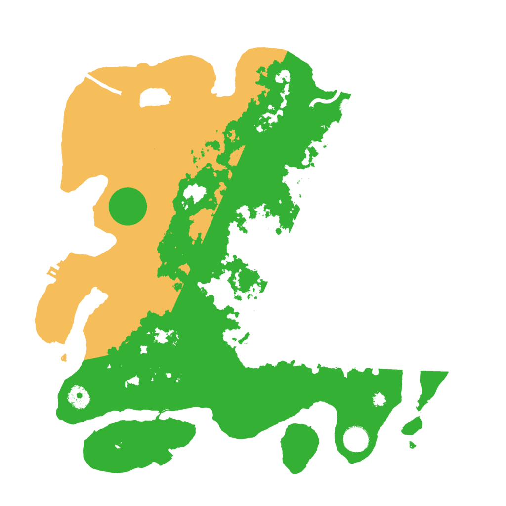 Biome Rust Map: Procedural Map, Size: 3500, Seed: 82823303