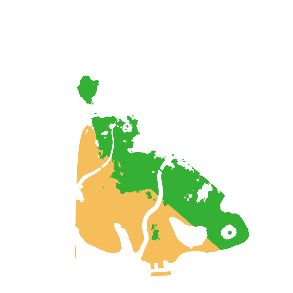 Biome Rust Map: Procedural Map, Size: 3000, Seed: 278287071