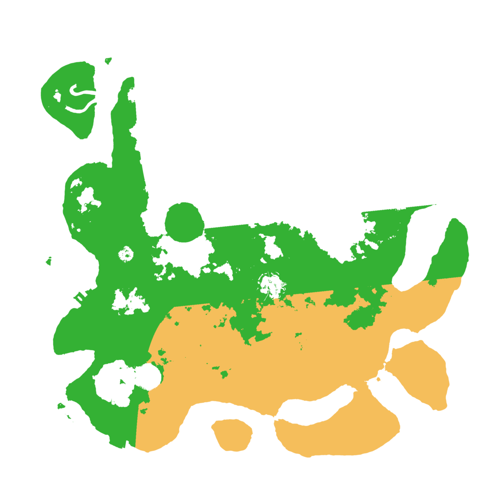 Biome Rust Map: Procedural Map, Size: 3500, Seed: 2027274718