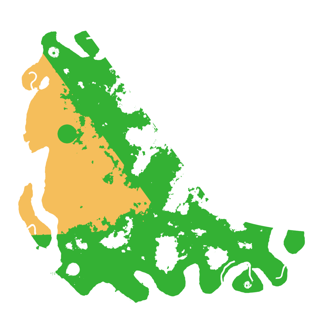 Biome Rust Map: Procedural Map, Size: 4500, Seed: 1816606034