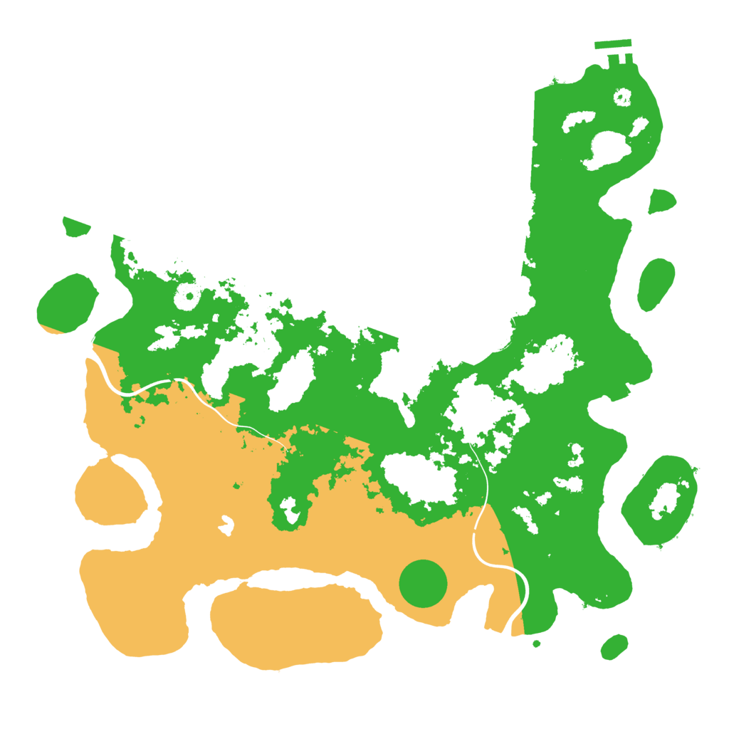 Biome Rust Map: Procedural Map, Size: 4000, Seed: 1599741284