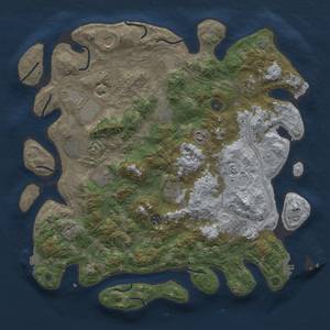 Thumbnail Rust Map: Procedural Map, Size: 4250, Seed: 1145141260, 18 Monuments