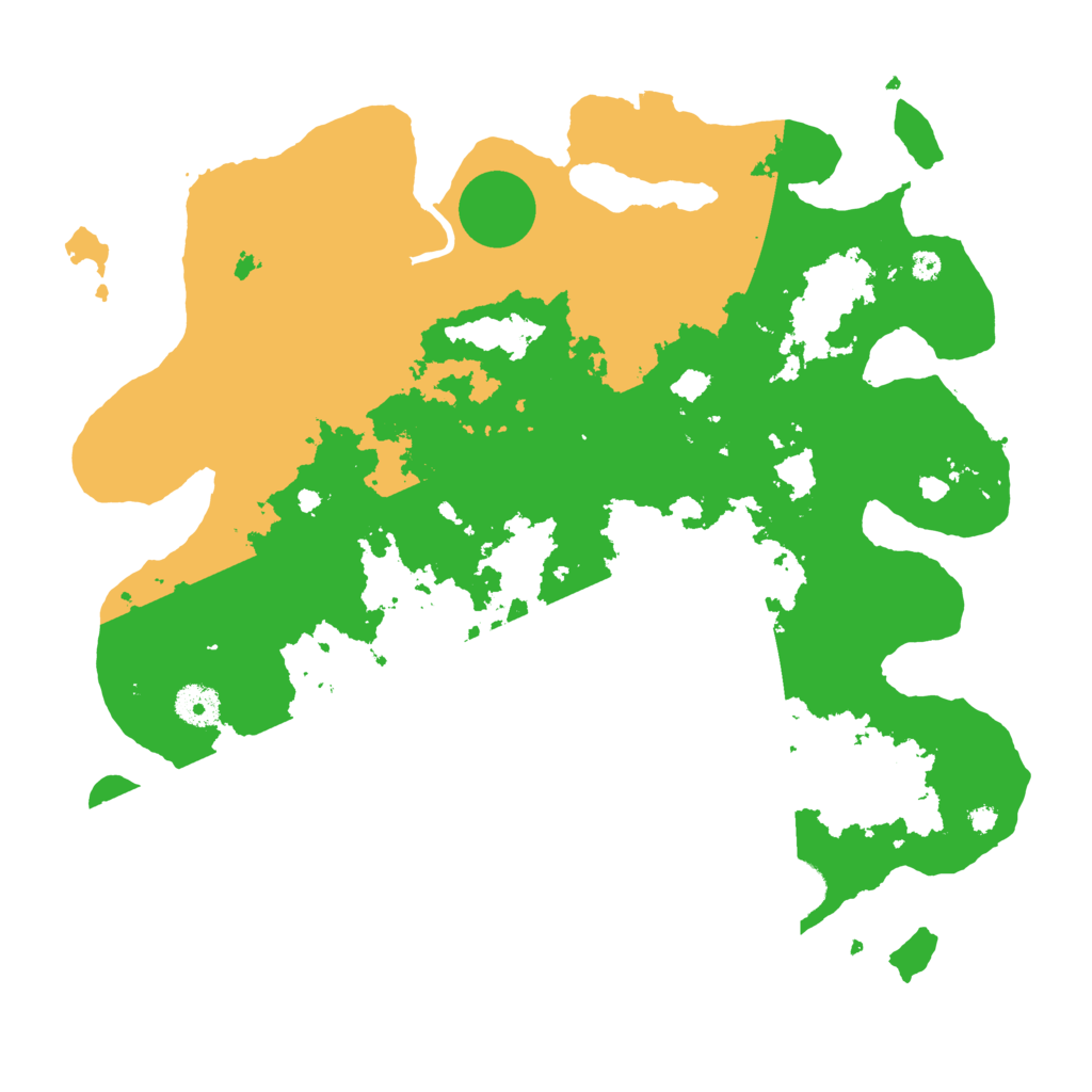 Biome Rust Map: Procedural Map, Size: 3750, Seed: 153701394
