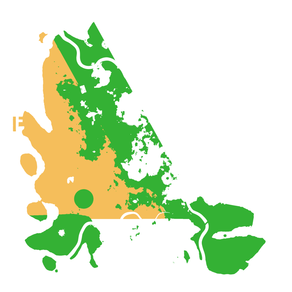 Biome Rust Map: Procedural Map, Size: 4000, Seed: 885190401