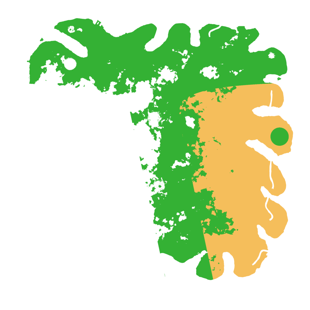 Biome Rust Map: Procedural Map, Size: 4500, Seed: 260123470