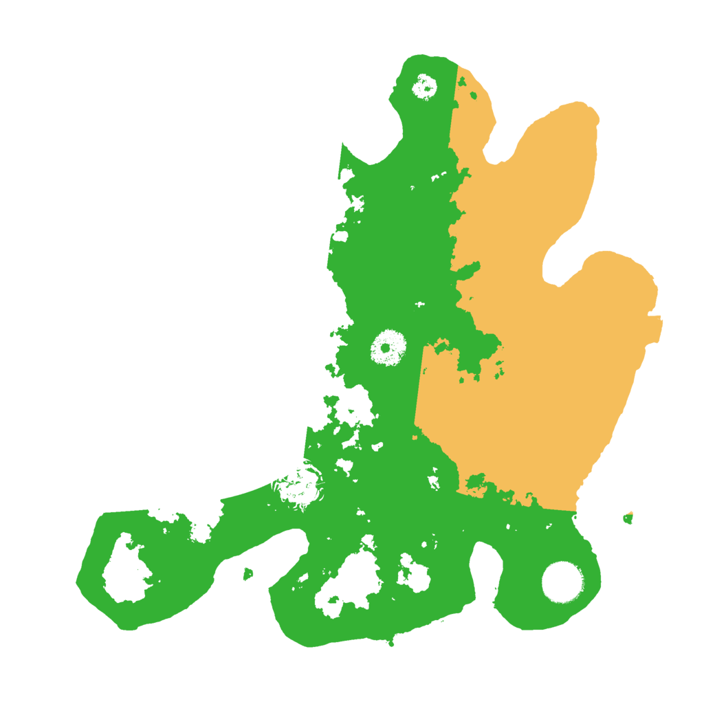 Biome Rust Map: Procedural Map, Size: 3000, Seed: 528930123