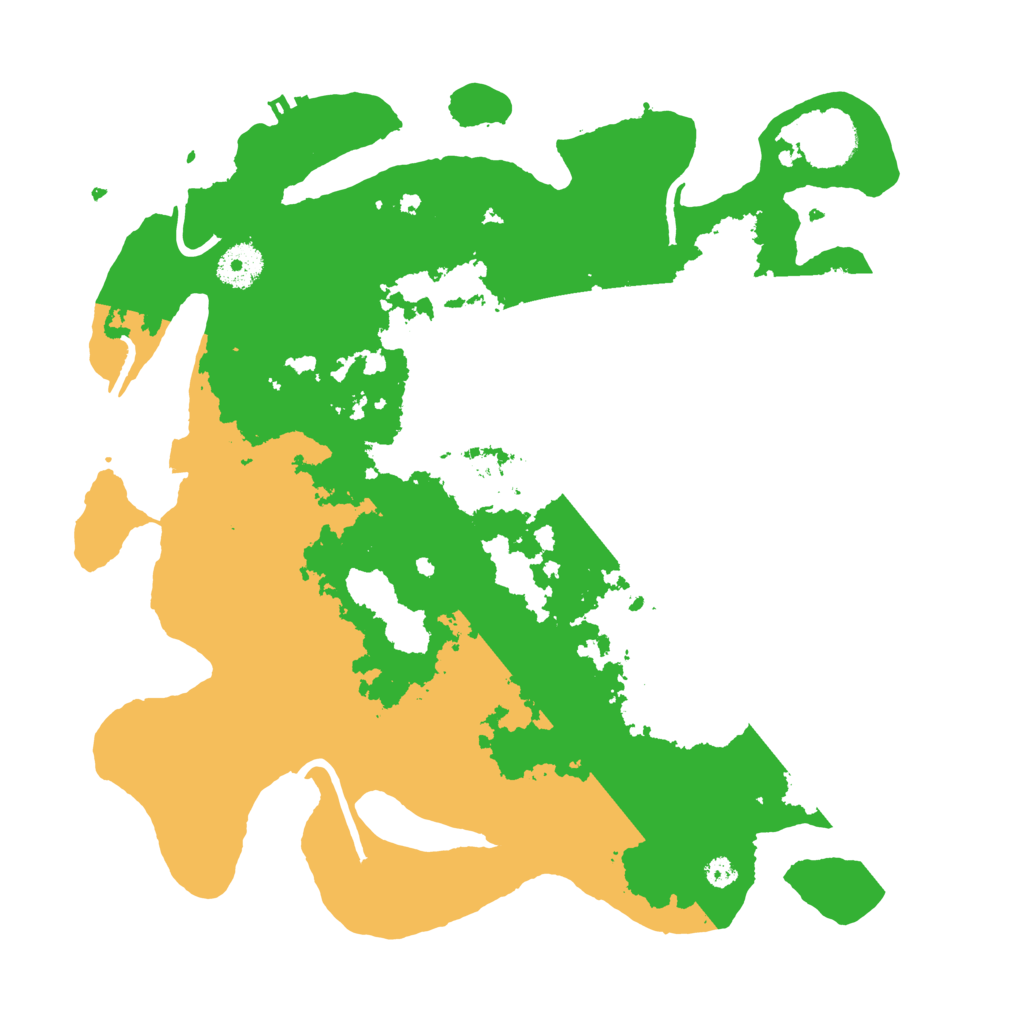 Biome Rust Map: Procedural Map, Size: 3500, Seed: 1887668660