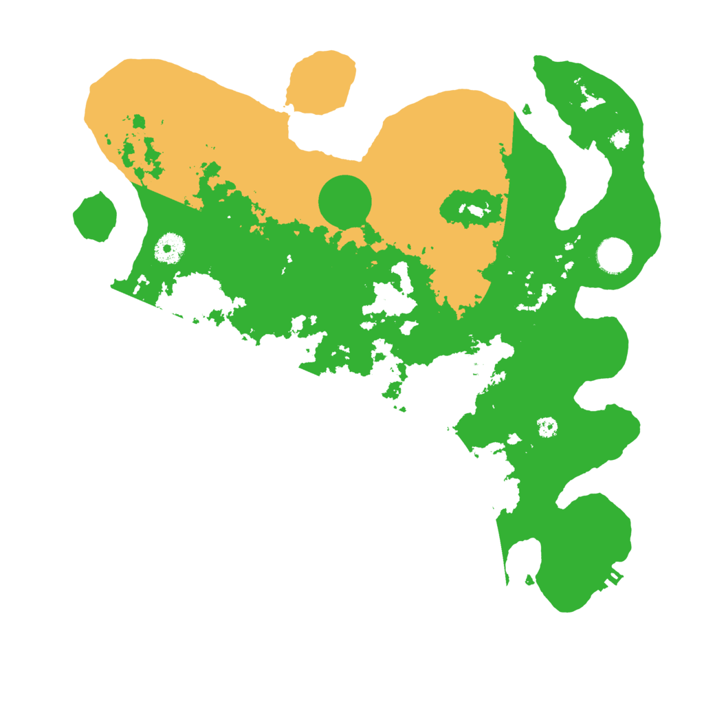 Biome Rust Map: Procedural Map, Size: 3500, Seed: 589820855
