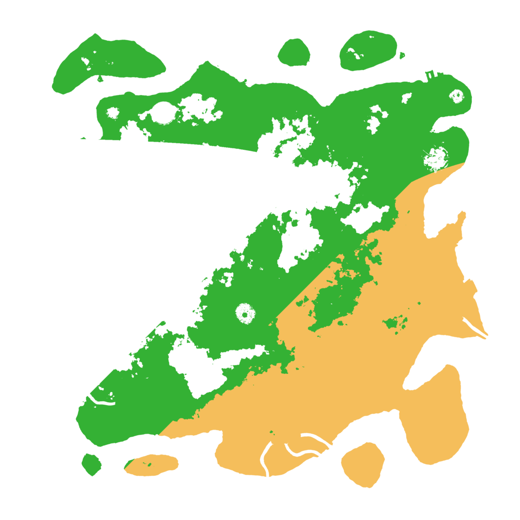 Biome Rust Map: Procedural Map, Size: 4000, Seed: 1093063376