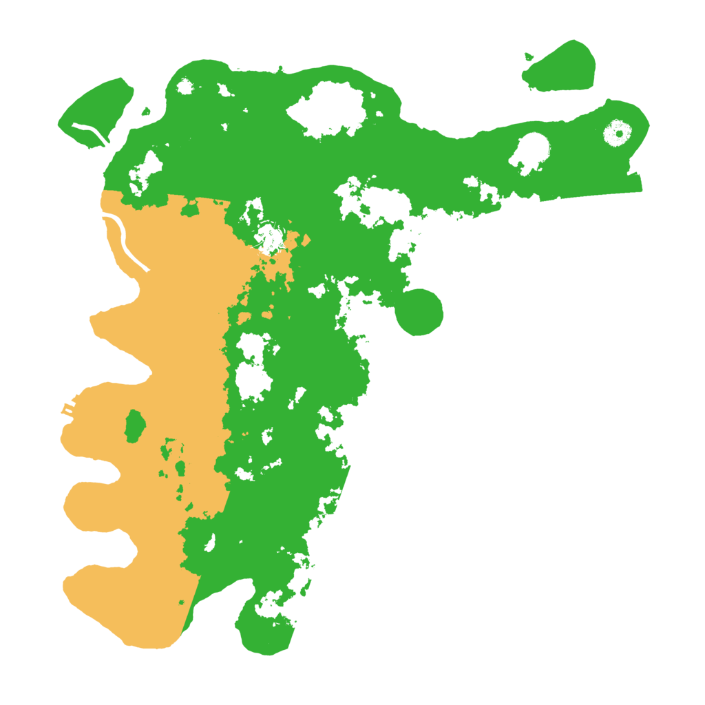 Biome Rust Map: Procedural Map, Size: 4000, Seed: 2114259784
