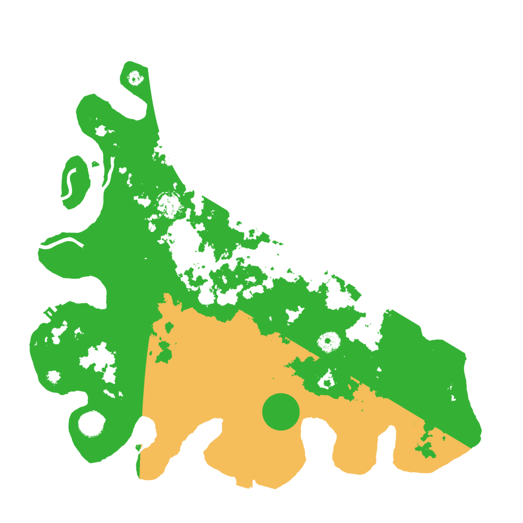 Biome Rust Map: Procedural Map, Size: 3700, Seed: 728639481