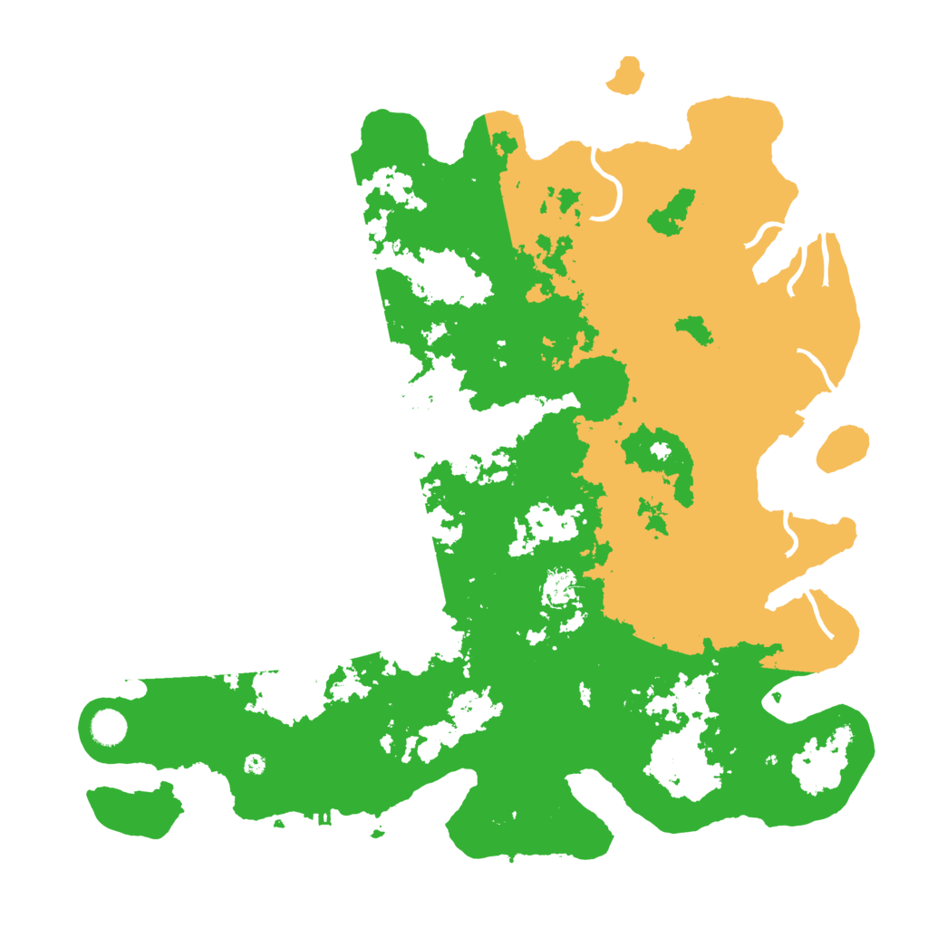 Biome Rust Map: Procedural Map, Size: 4500, Seed: 45145
