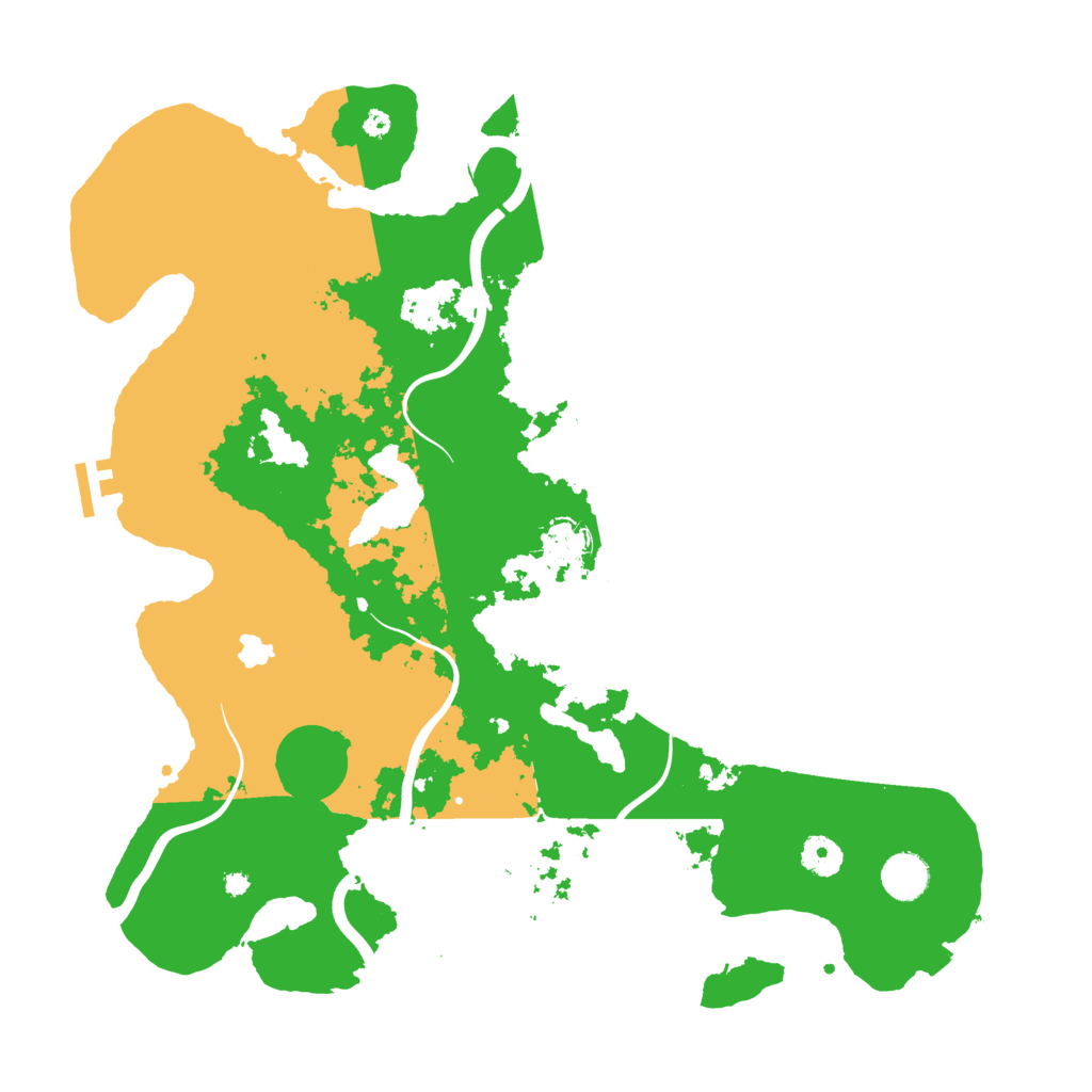 Biome Rust Map: Procedural Map, Size: 4050, Seed: 1865457105