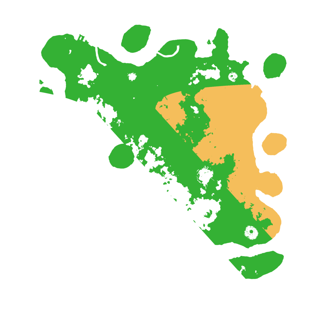Biome Rust Map: Procedural Map, Size: 3500, Seed: 1615316316