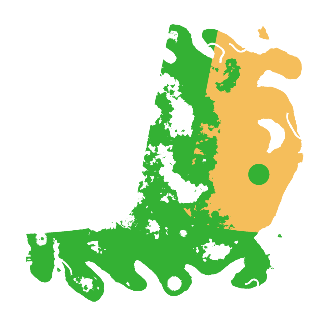 Biome Rust Map: Procedural Map, Size: 4000, Seed: 953986131