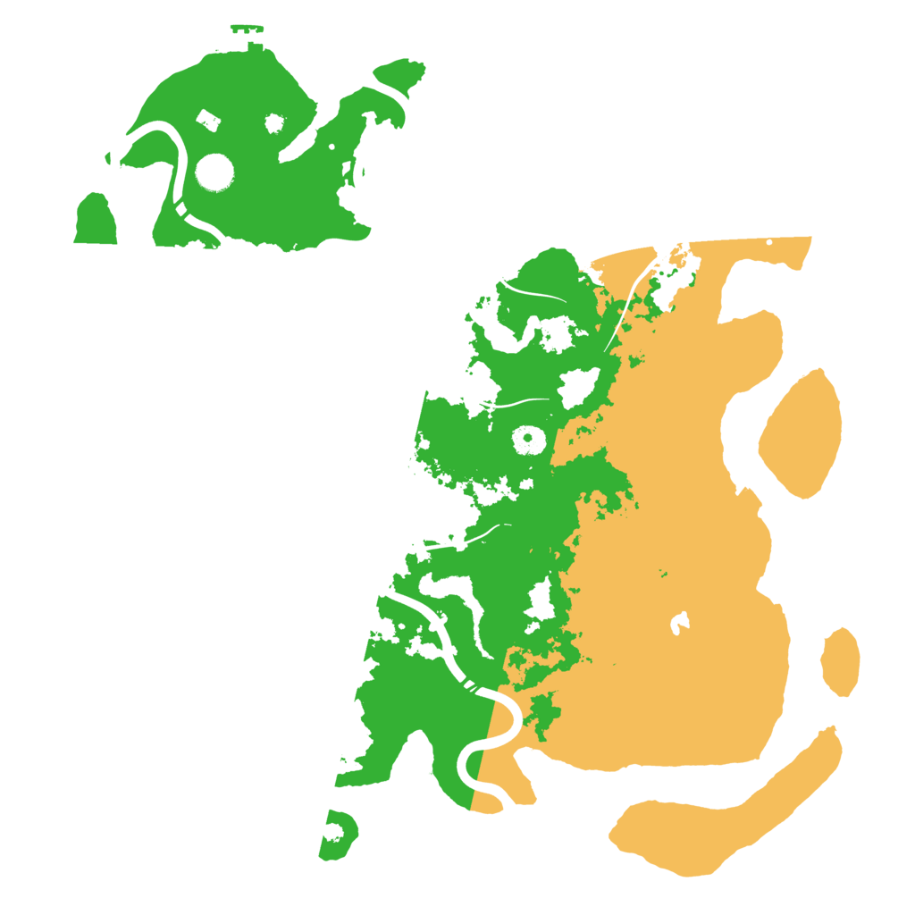 Biome Rust Map: Procedural Map, Size: 4250, Seed: 2033684335