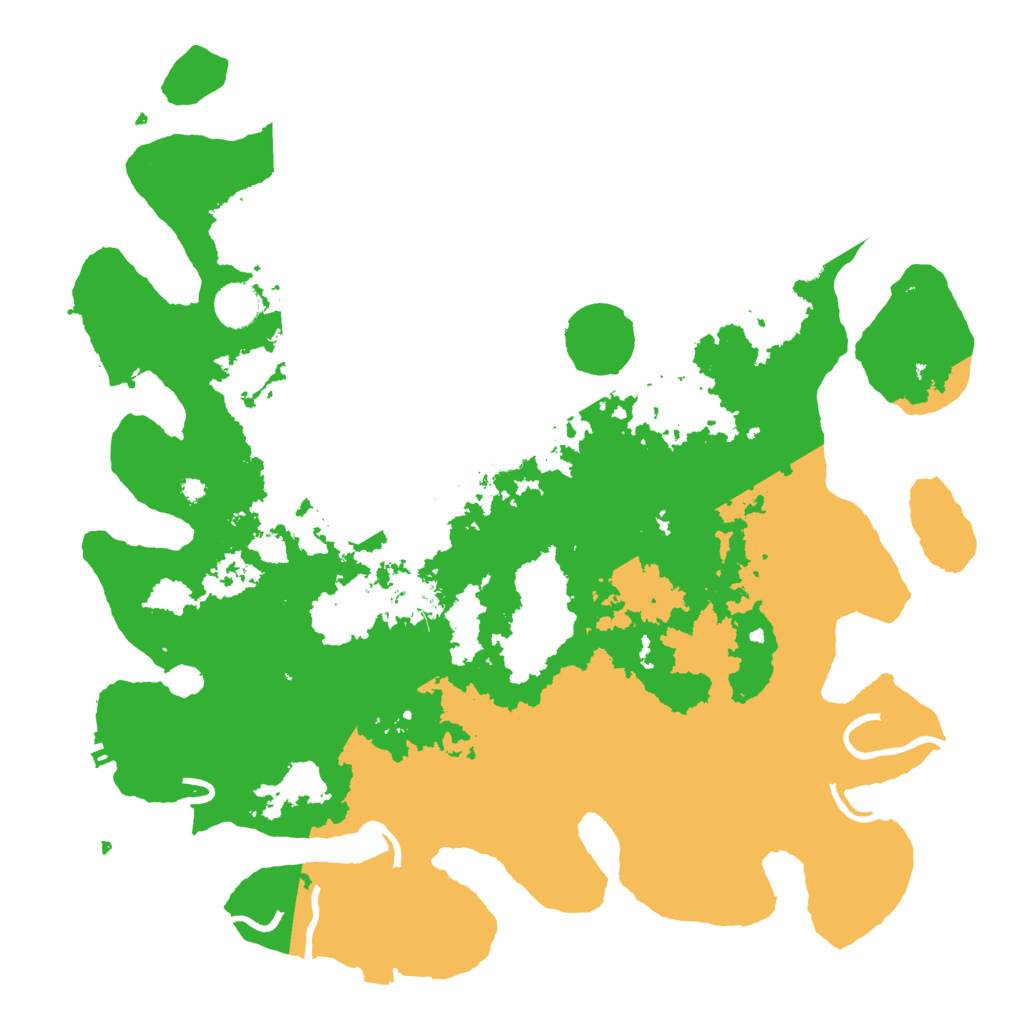 Biome Rust Map: Procedural Map, Size: 4000, Seed: 2004507775