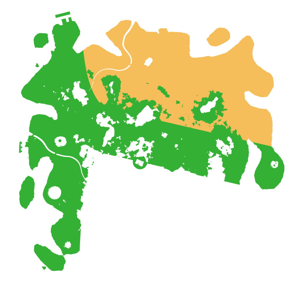 Biome Rust Map: Procedural Map, Size: 4000, Seed: 26012024