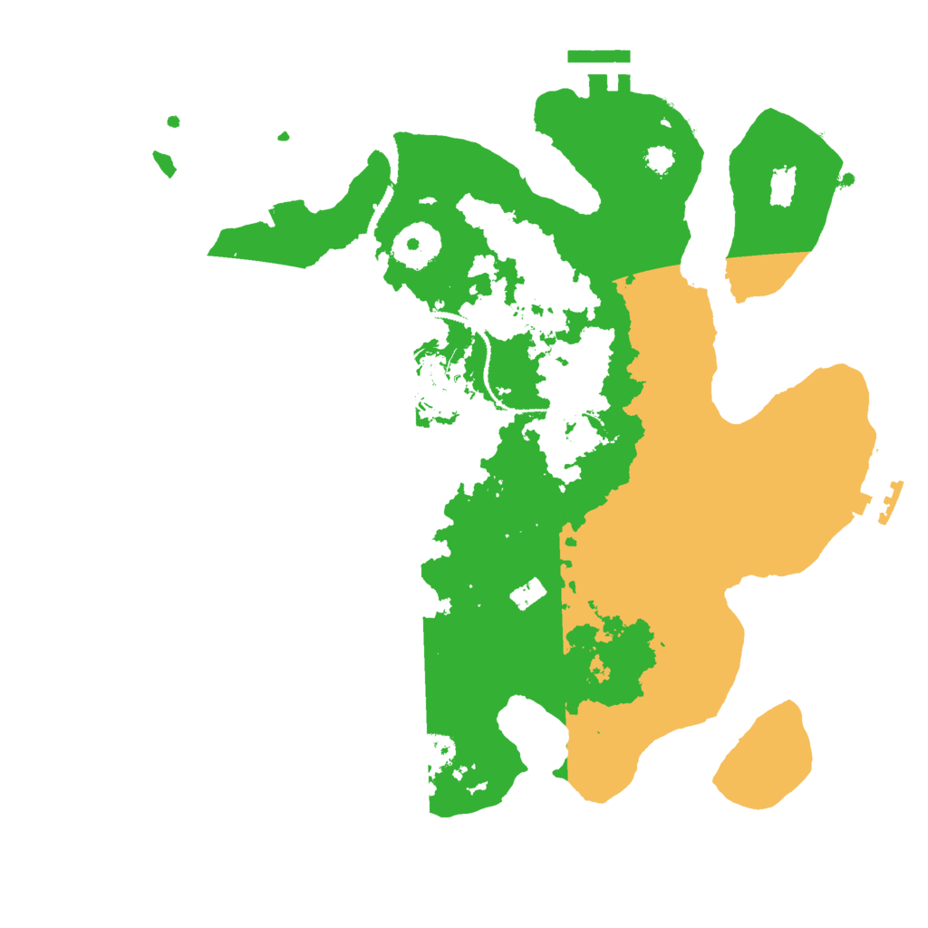 Biome Rust Map: Procedural Map, Size: 3000, Seed: 1641288635