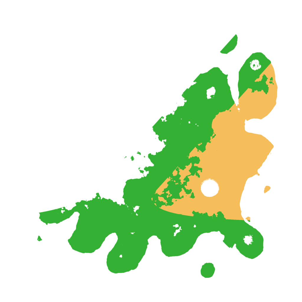 Biome Rust Map: Procedural Map, Size: 3000, Seed: 2031469