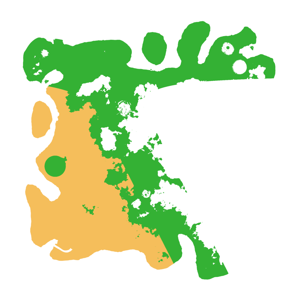 Biome Rust Map: Procedural Map, Size: 3700, Seed: 939295475