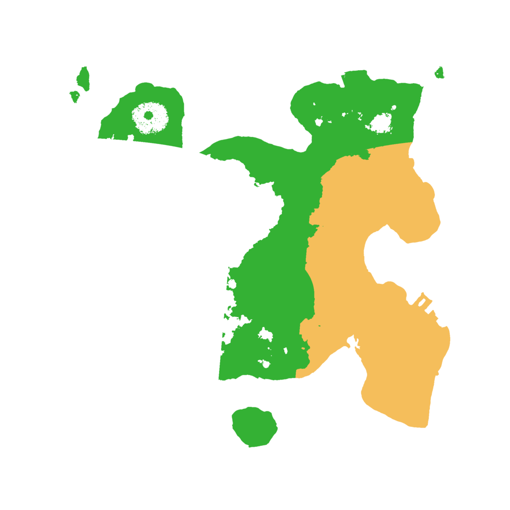 Biome Rust Map: Procedural Map, Size: 2300, Seed: 1397031965