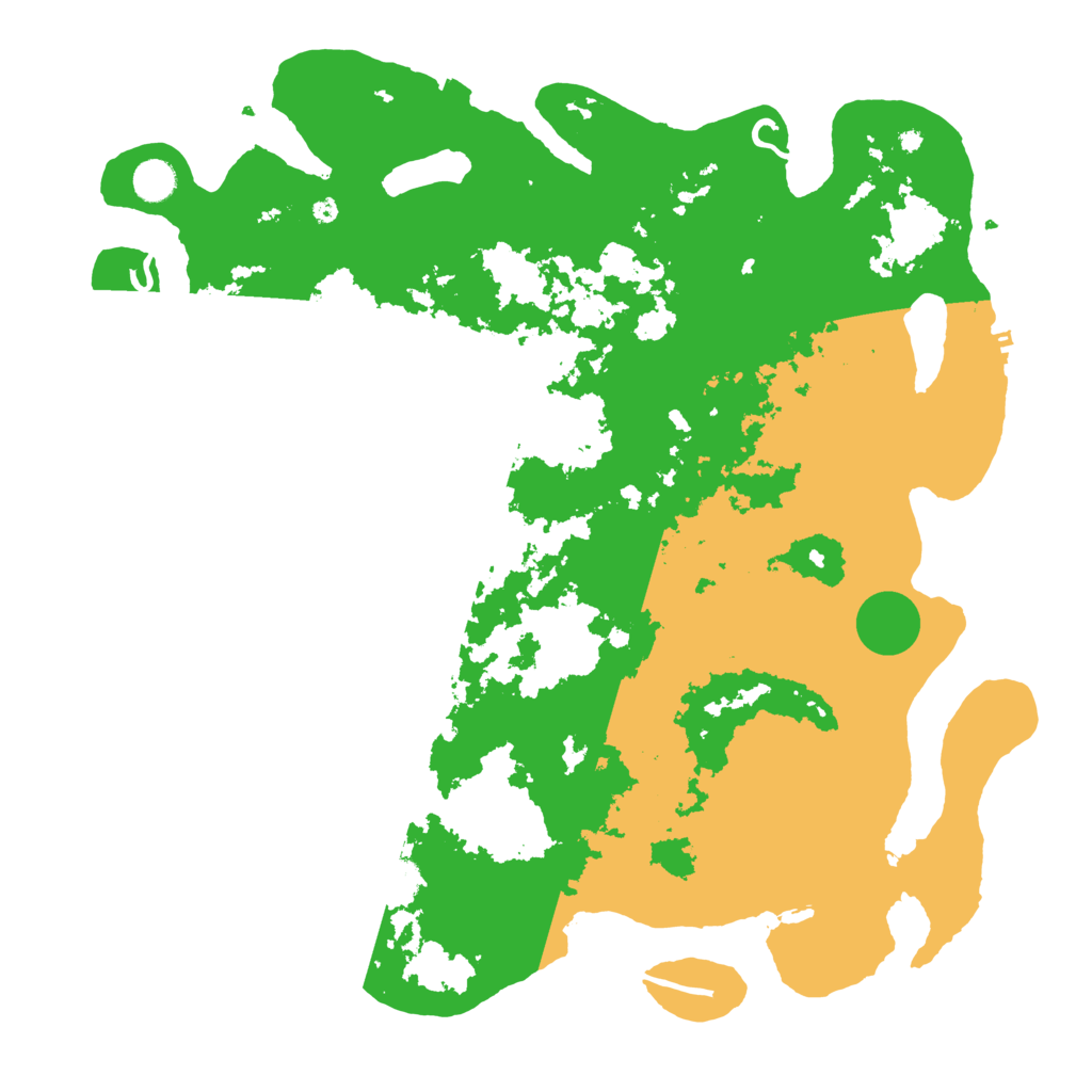 Biome Rust Map: Procedural Map, Size: 4500, Seed: 2106931494