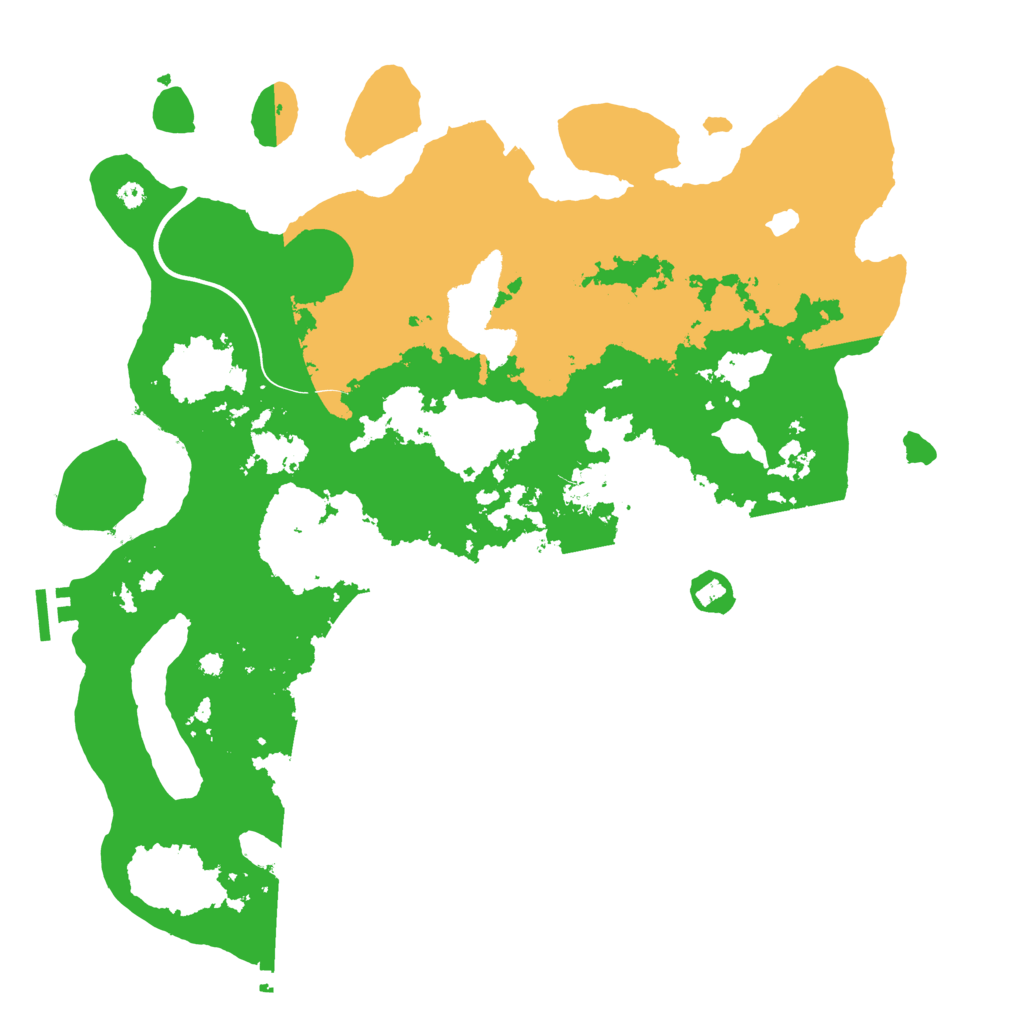 Biome Rust Map: Procedural Map, Size: 4000, Seed: 179885667
