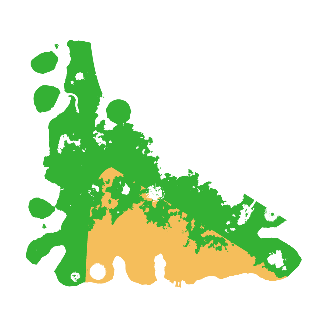 Biome Rust Map: Procedural Map, Size: 3500, Seed: 1102803844