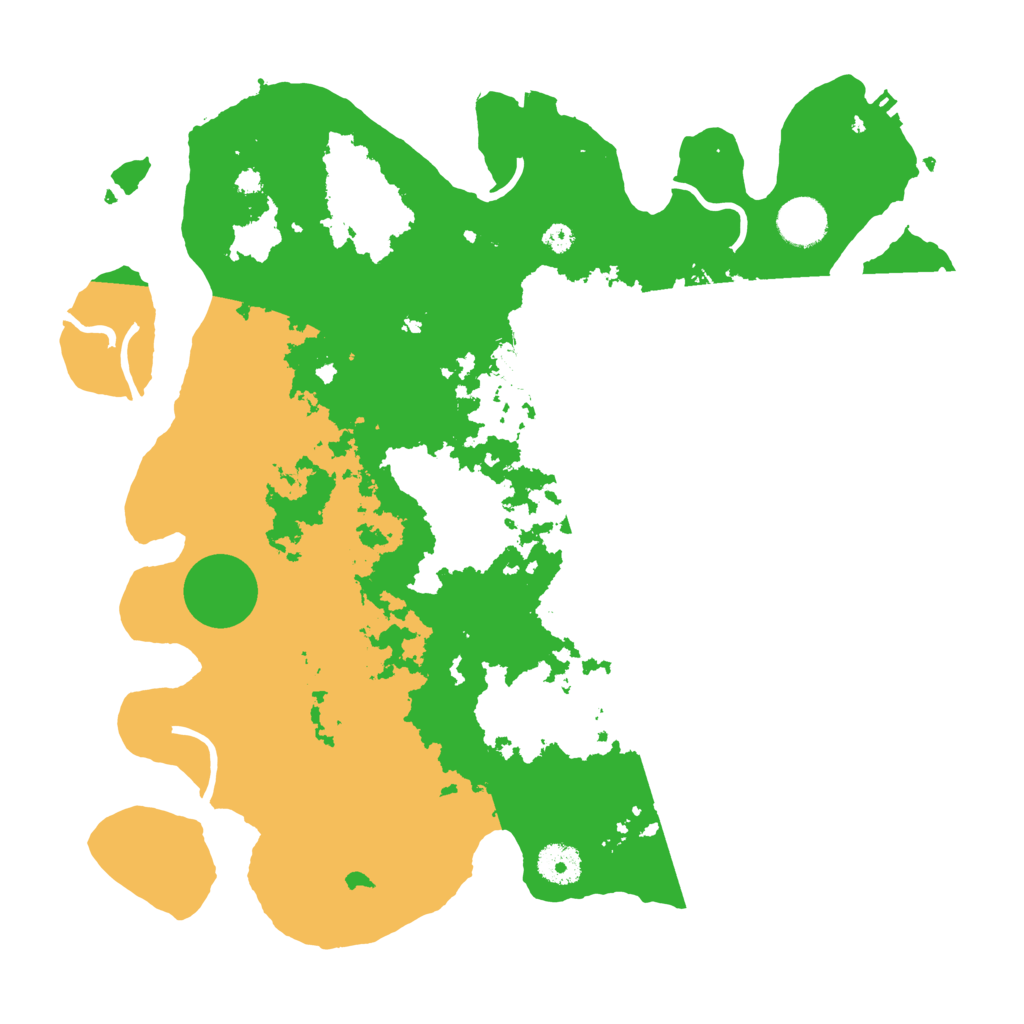 Biome Rust Map: Procedural Map, Size: 3650, Seed: 2712548
