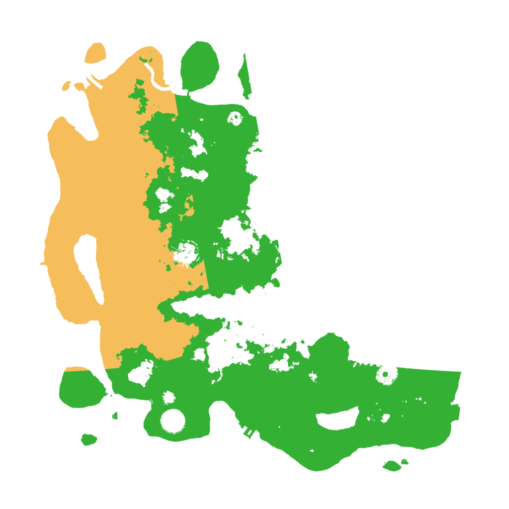 Biome Rust Map: Procedural Map, Size: 3700, Seed: 1352