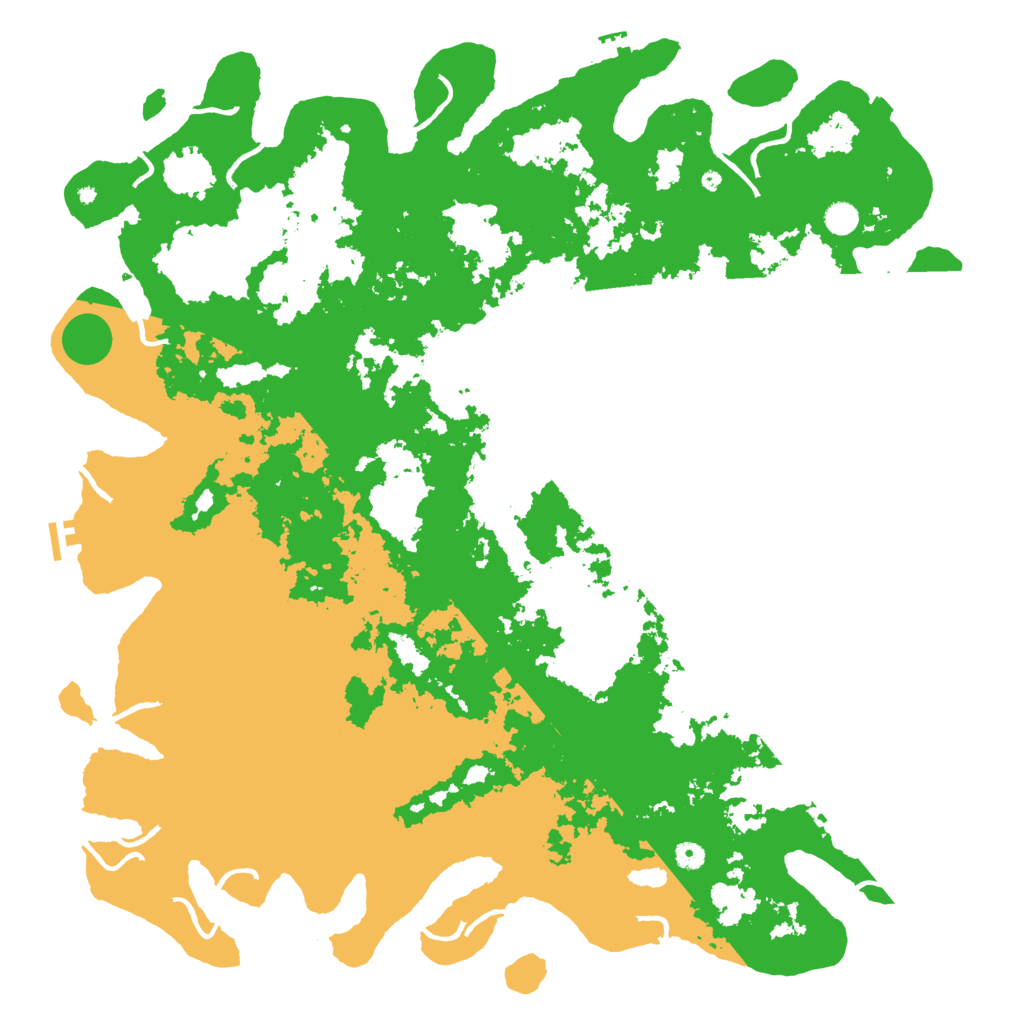 Biome Rust Map: Procedural Map, Size: 5400, Seed: 417961789