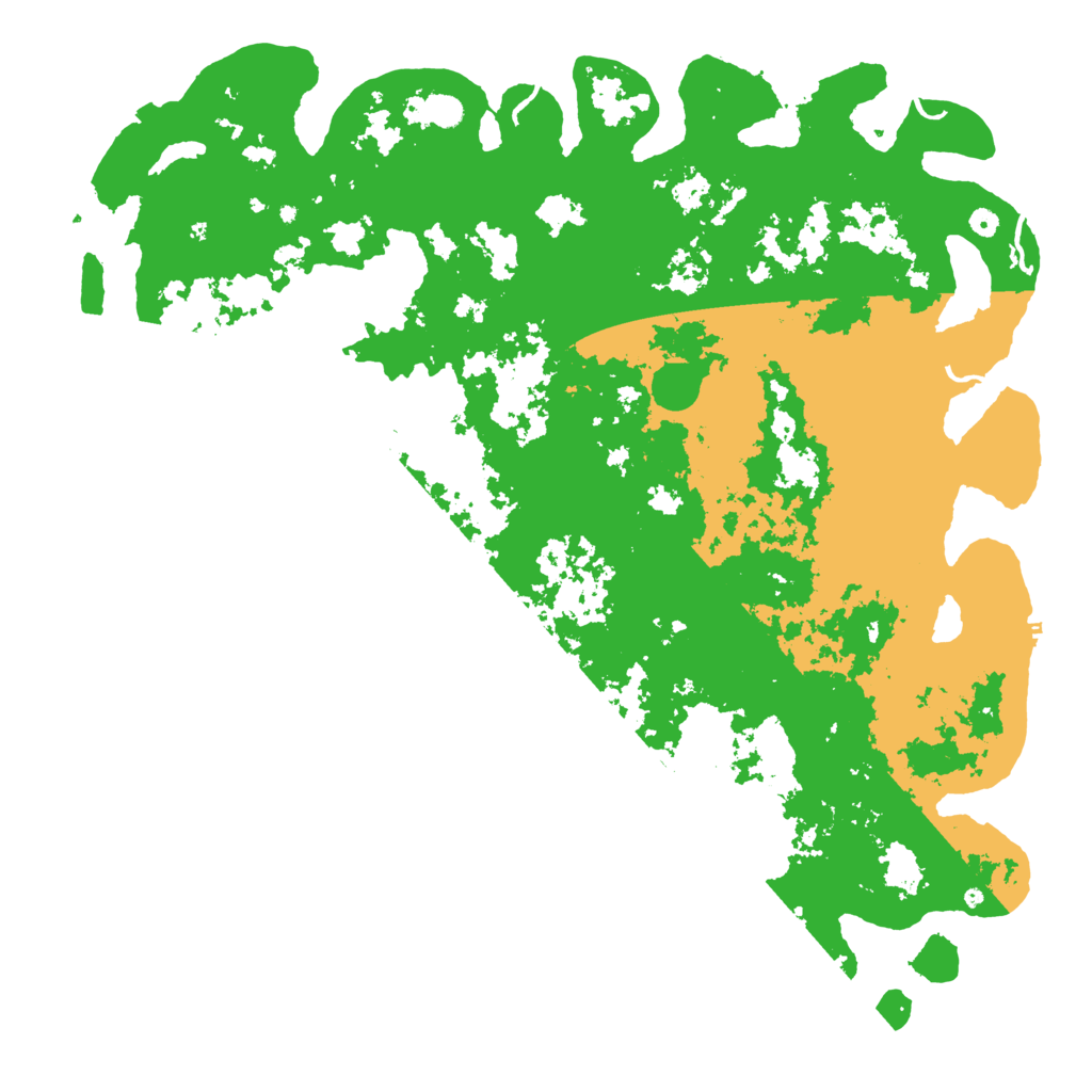 Biome Rust Map: Procedural Map, Size: 6000, Seed: 251417425