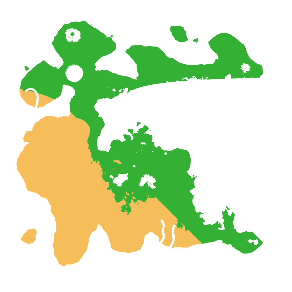 Biome Rust Map: Procedural Map, Size: 3000, Seed: 642514104