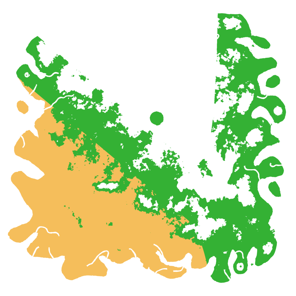 Biome Rust Map: Procedural Map, Size: 6000, Seed: 1271901222