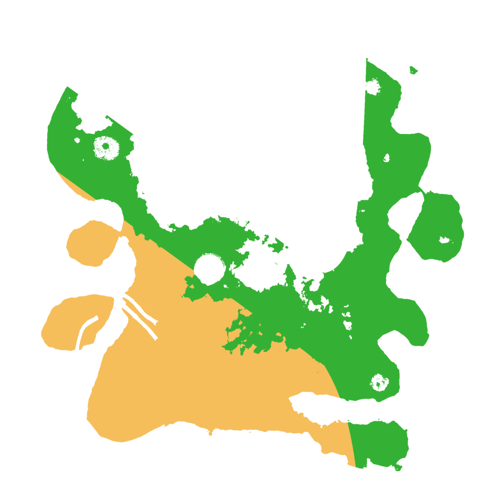 Biome Rust Map: Procedural Map, Size: 3000, Seed: 495121431