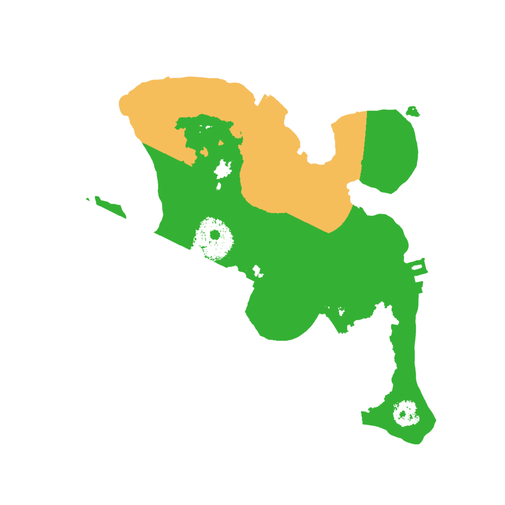 Biome Rust Map: Procedural Map, Size: 2000, Seed: 1467879078