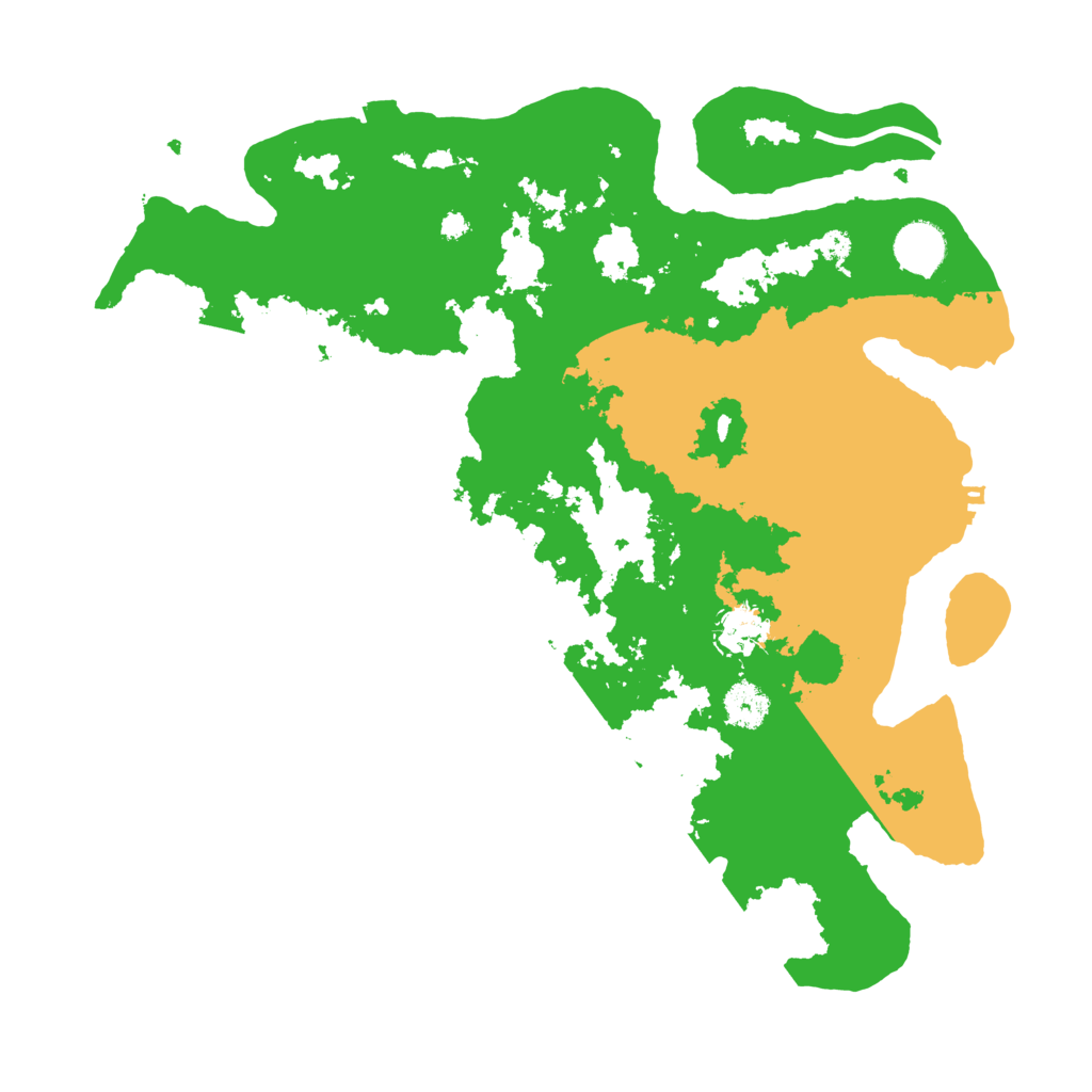 Biome Rust Map: Procedural Map, Size: 3700, Seed: 1693384111